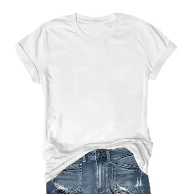 【Limited Time Deal】Women'S Short Sleeve T-Shirts Multipack, Solid Color round Neck Casual Tee Tops Women Underwear(T-Shirt Only)