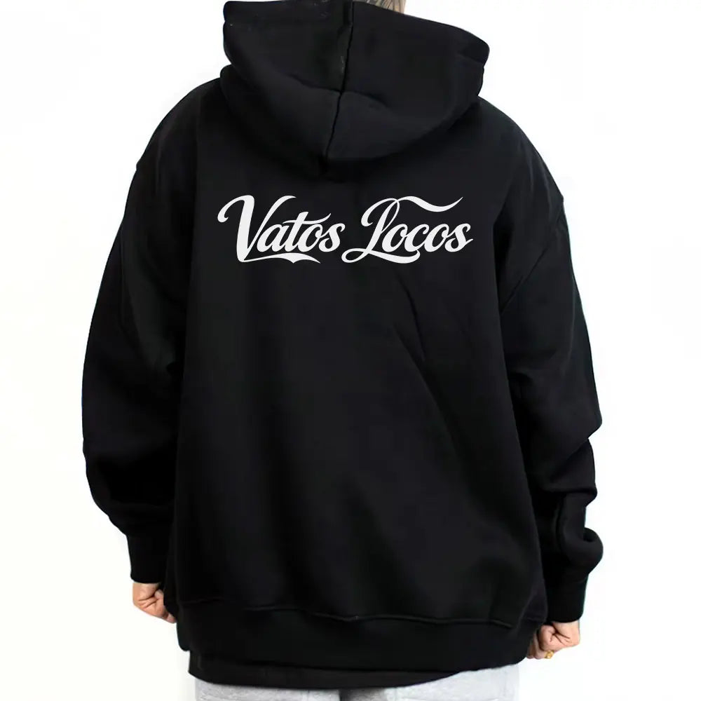 Vatos Locos Forever Movie Shirt Typo Graphic Style Chicano Clothes Chicana Style Valentine Day Gift Unisex Hoodie Medium Heavy Sweatshirt T Shirt for Men & Women Full Size S-5XL