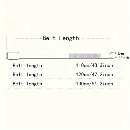 Men'S Business Belt Alloy Automatic Buckle Belt Fashion Belt Luxury Jeans Belt PU Leather High-Quality Straps